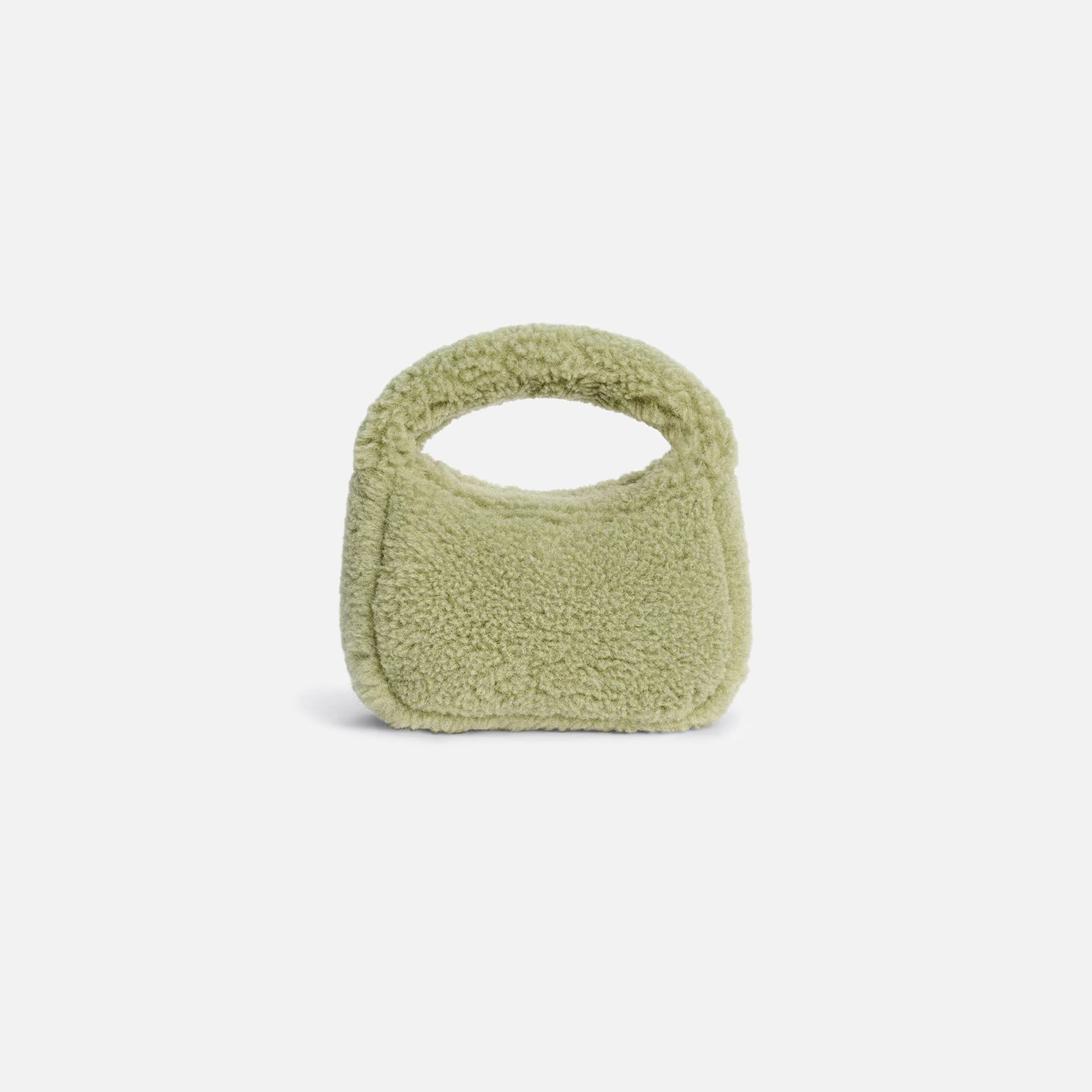 Stand Studio Minnie Fur Bag - Sage Green