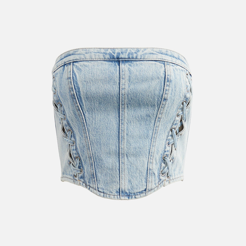 Ksubi Bustier - Dove Laced
