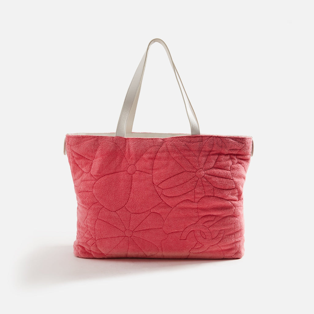 WGACA Chanel Terry Beach Set GM - Pink