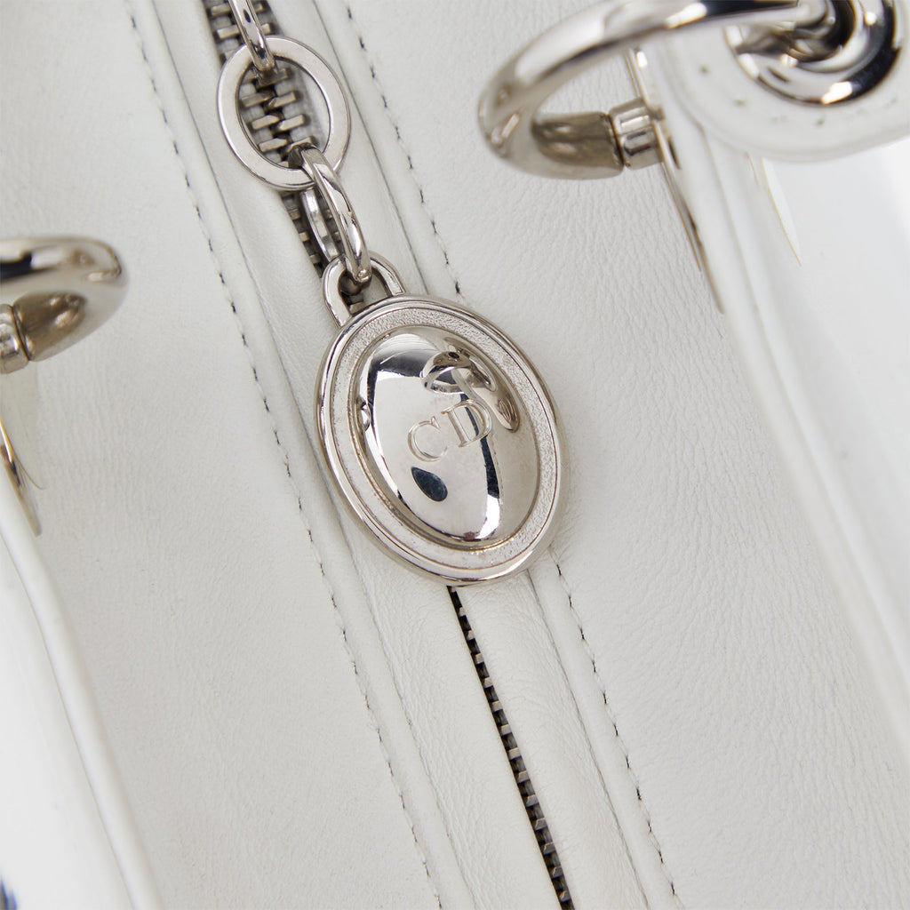 WGACA Dior Embossed Paradise Lady Dior M - White