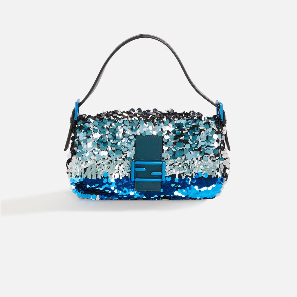 WGACA Fendi Sequin Baguette - Blue