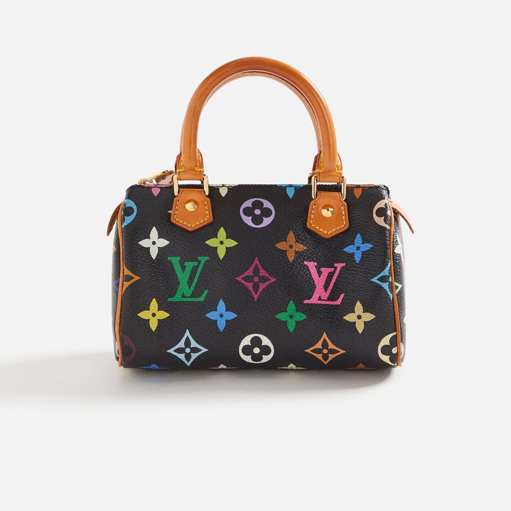 WGACA Louis Vuitton Mini Speedy - Black / Multi