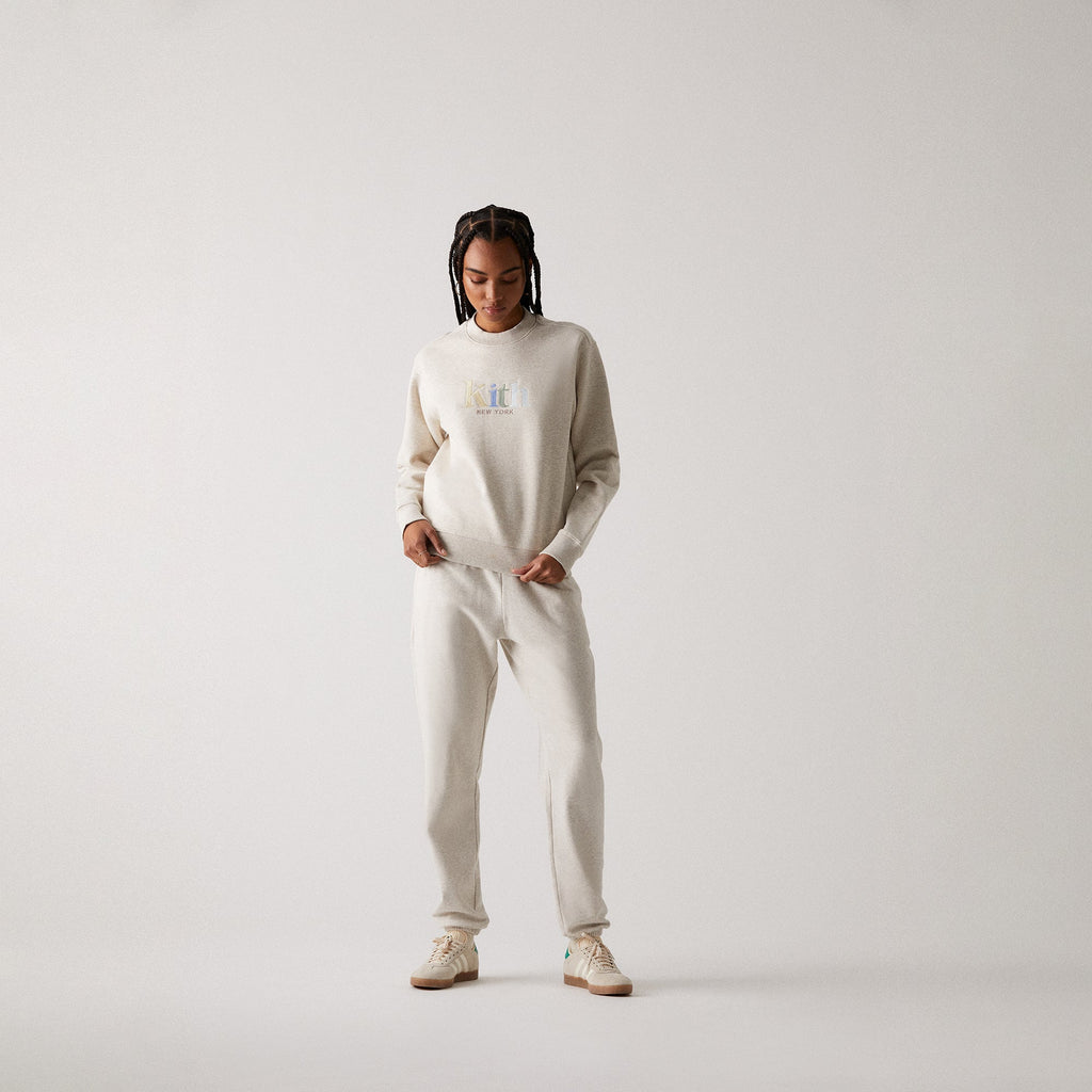 Kith Women Asher New York Crewneck - Sandy Heather