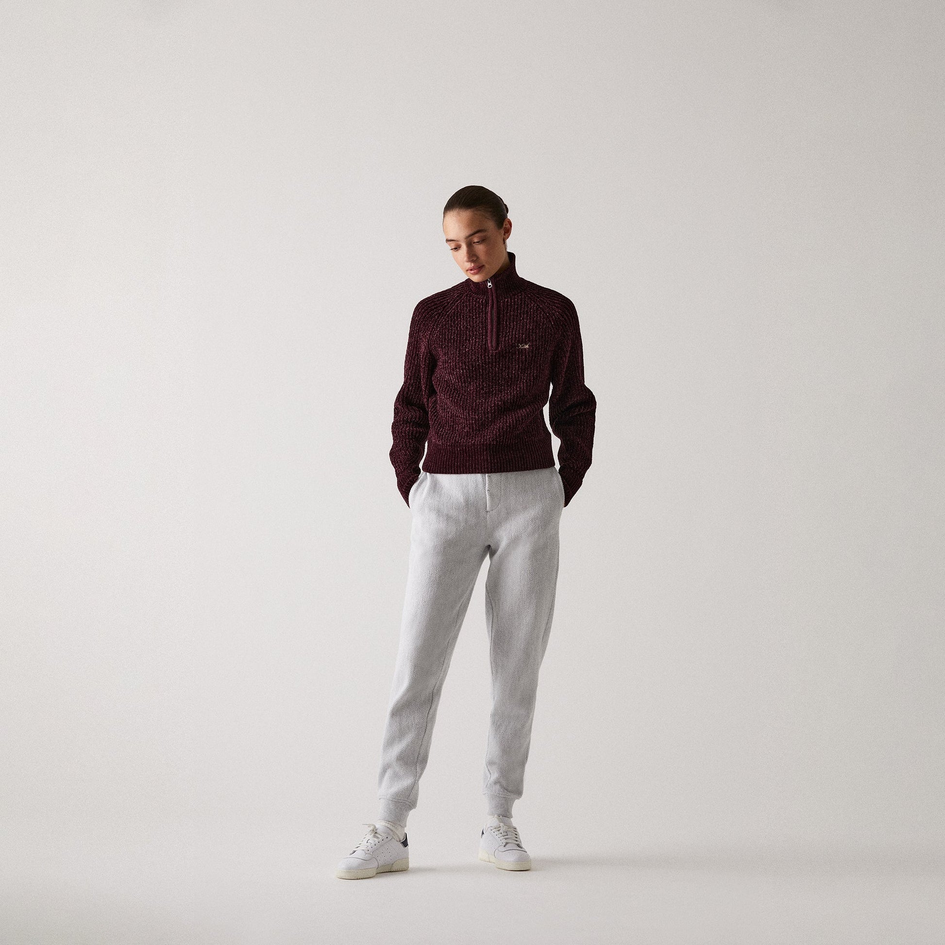 Kith Women Presley Chenille Half-Zip - Essence
