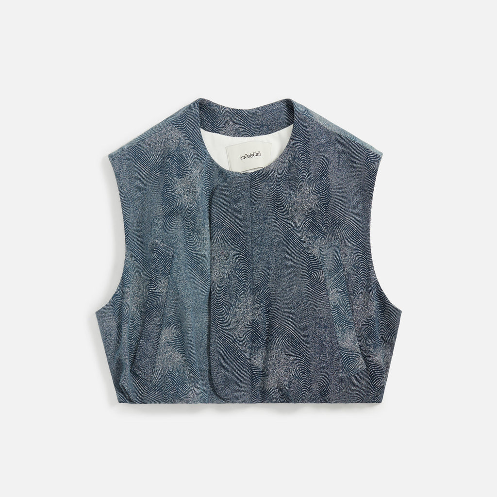 anOnlyChild Montego Vest - Indigo