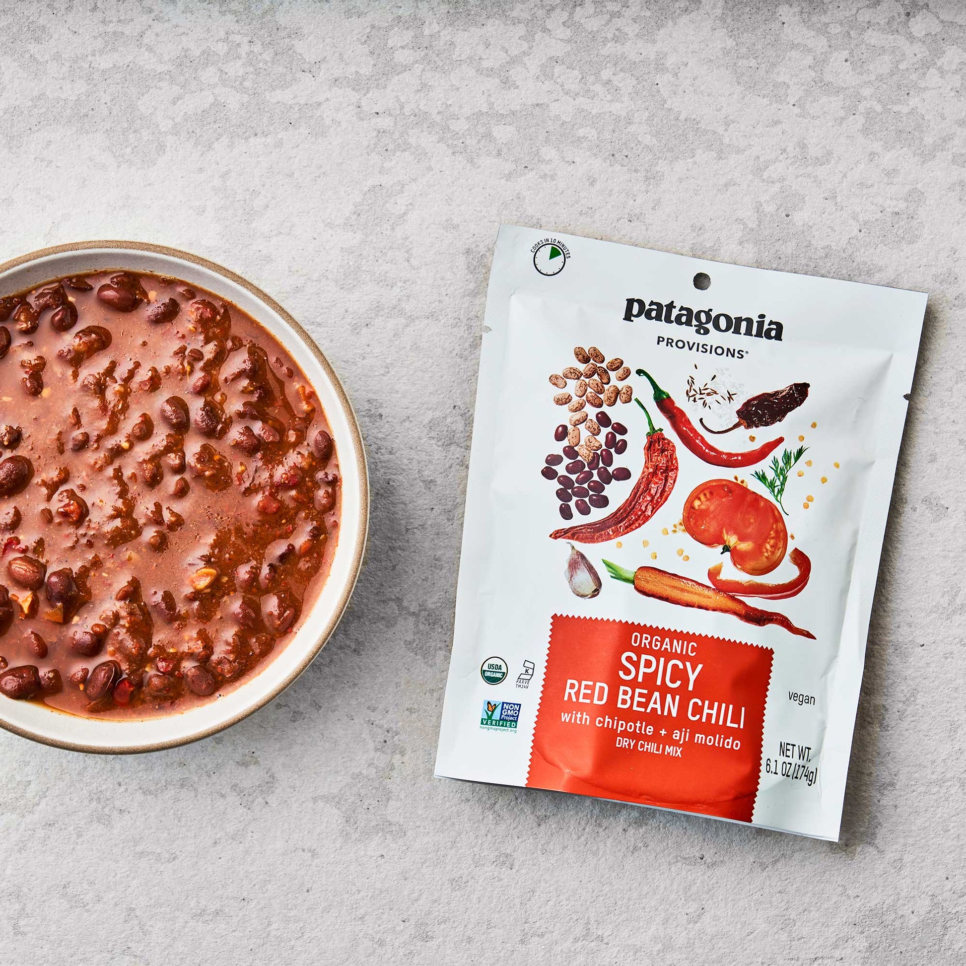 Organic Spicy Red Bean Chili