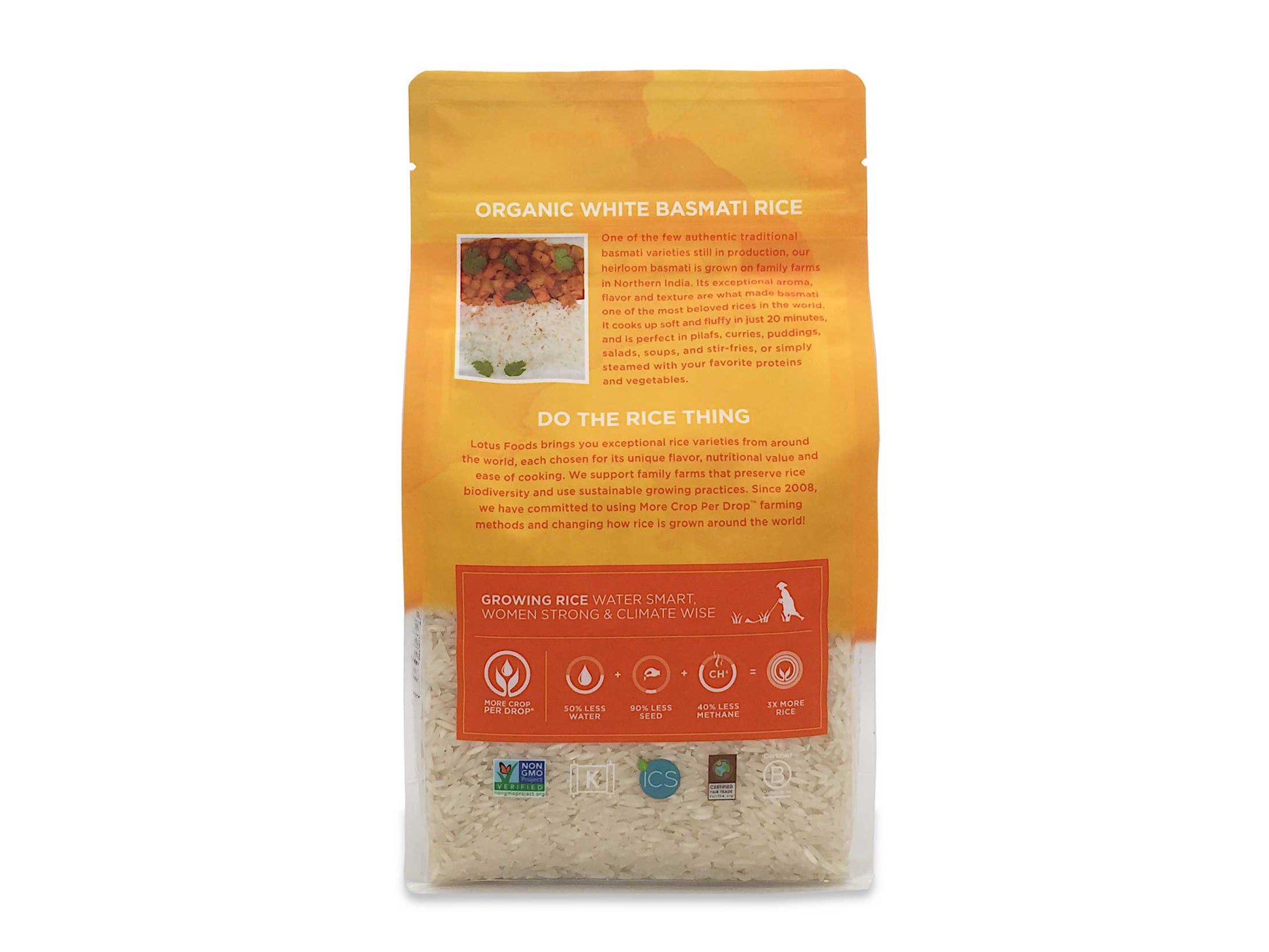 Organic White Basmati Rice