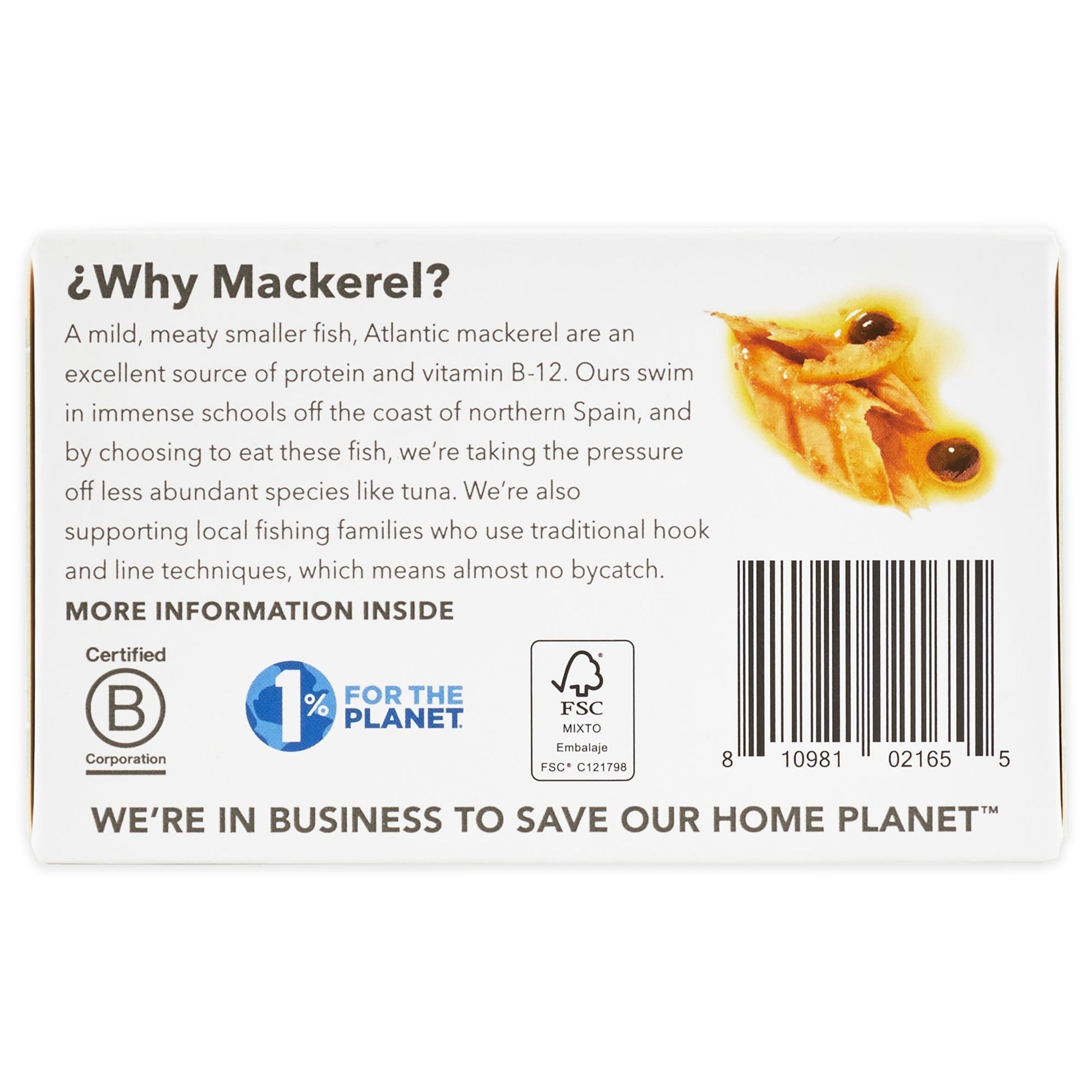 Lemon Caper Mackerel