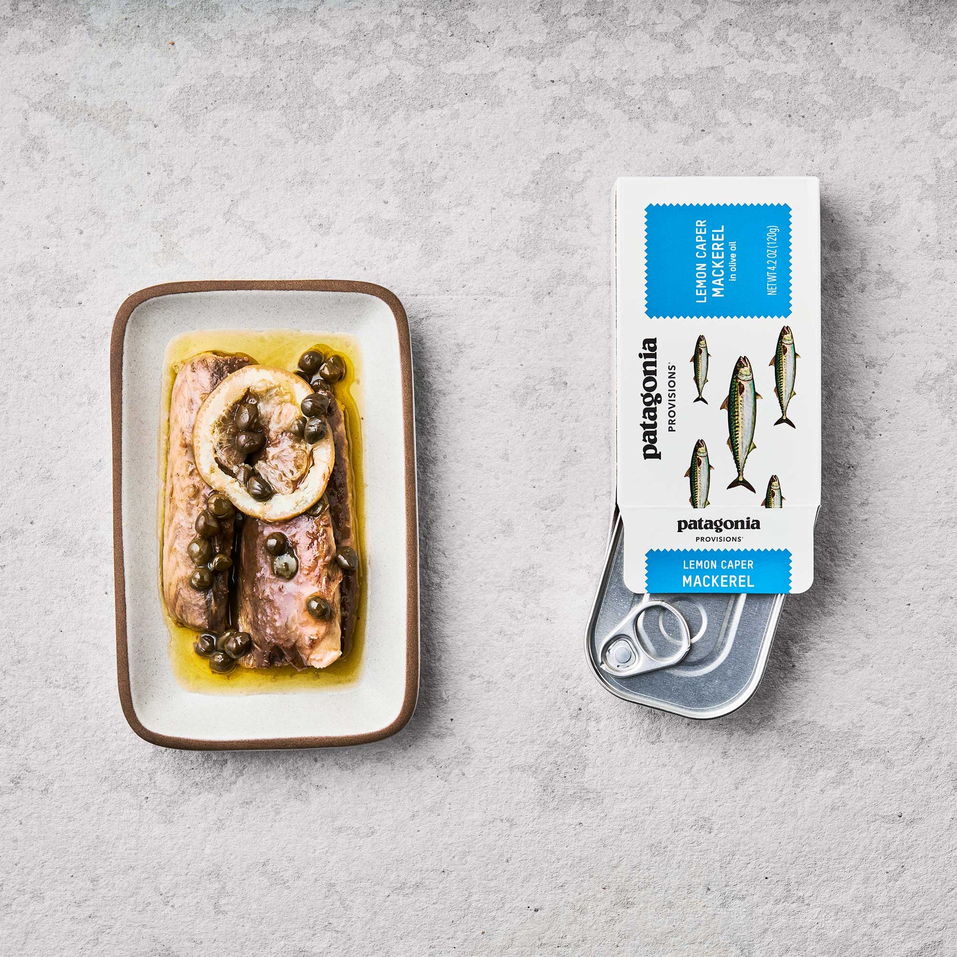 Lemon Caper Mackerel