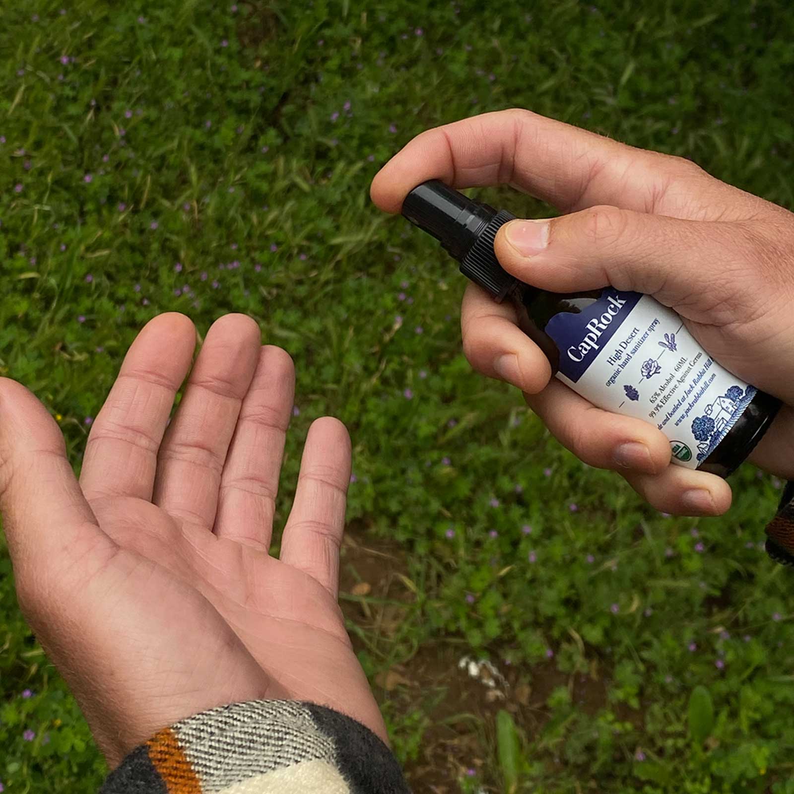 Organic Hand Sanitizer Spray