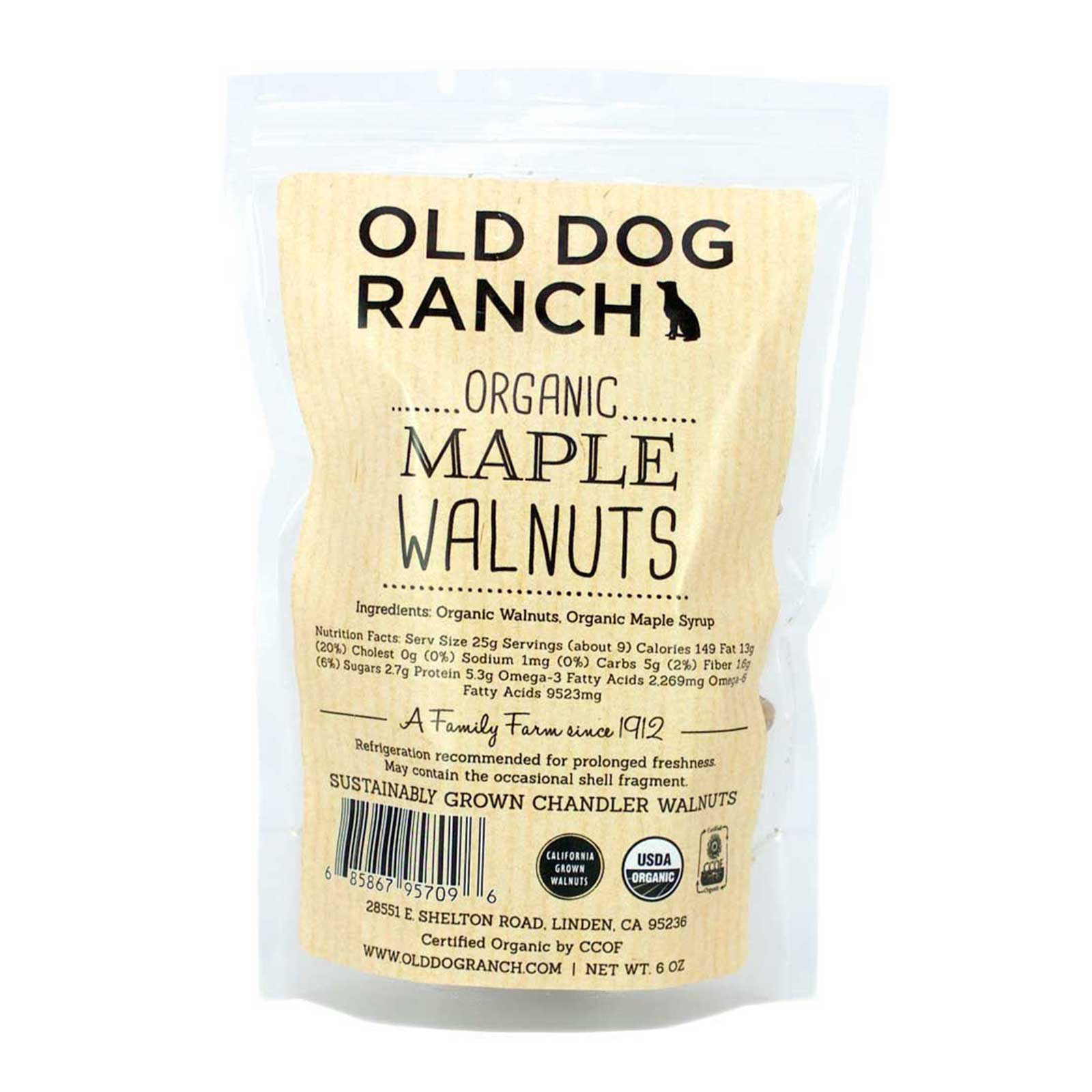 Organic Maple Walnuts