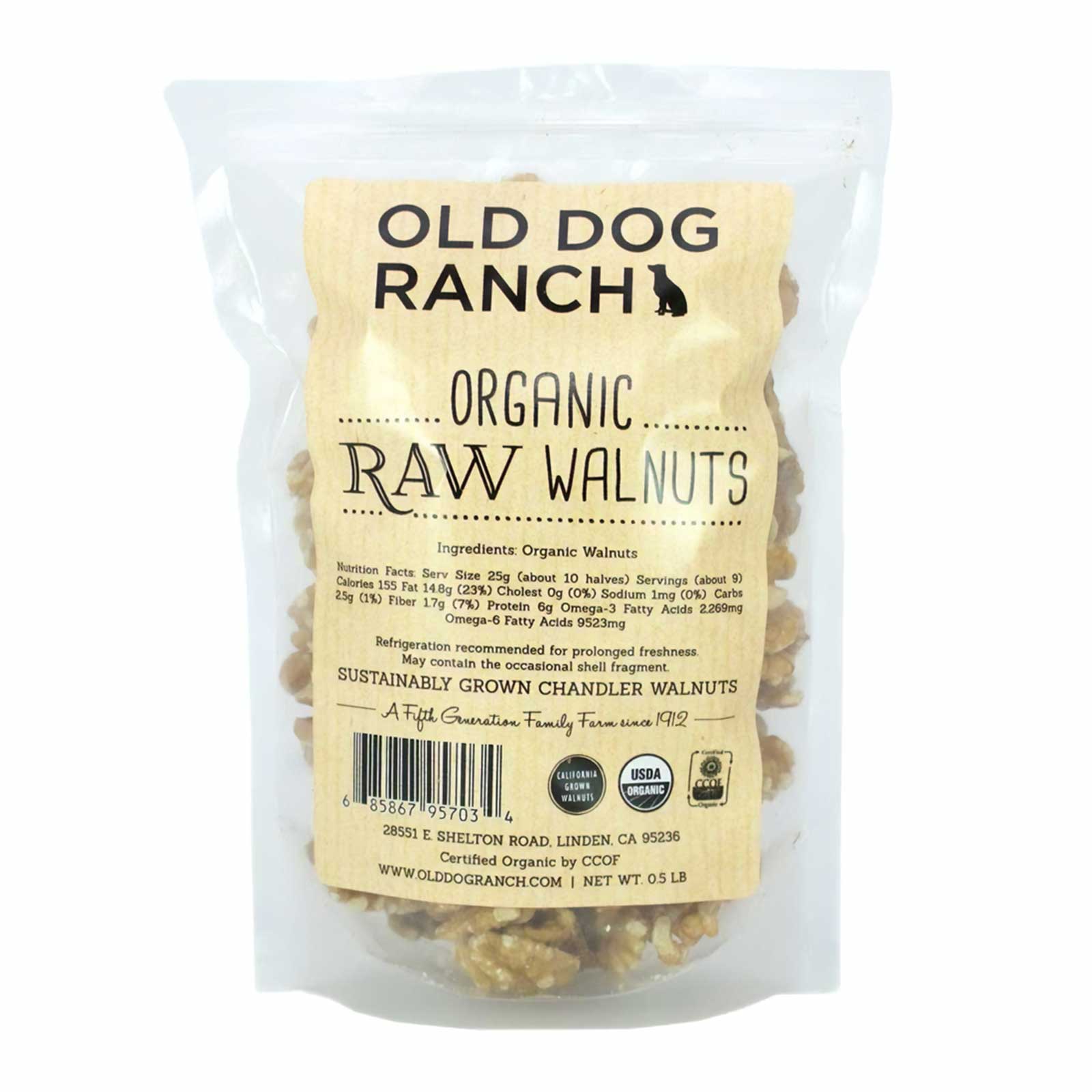 Organic Raw Walnut Halves