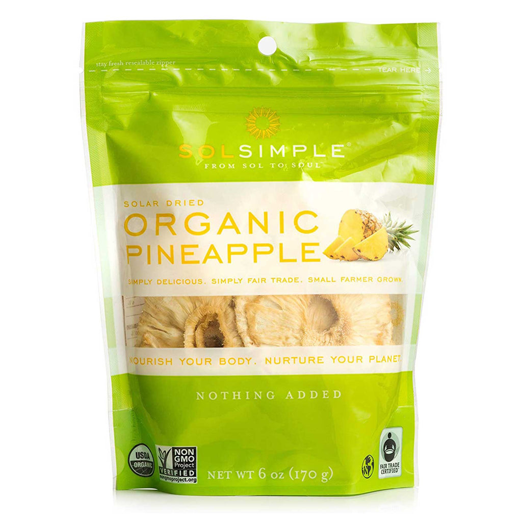 Organic Dried Pineapple