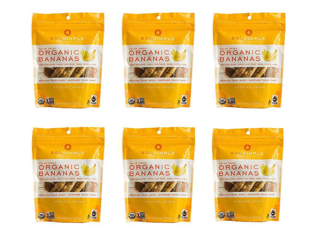 Organic Dried Bananas