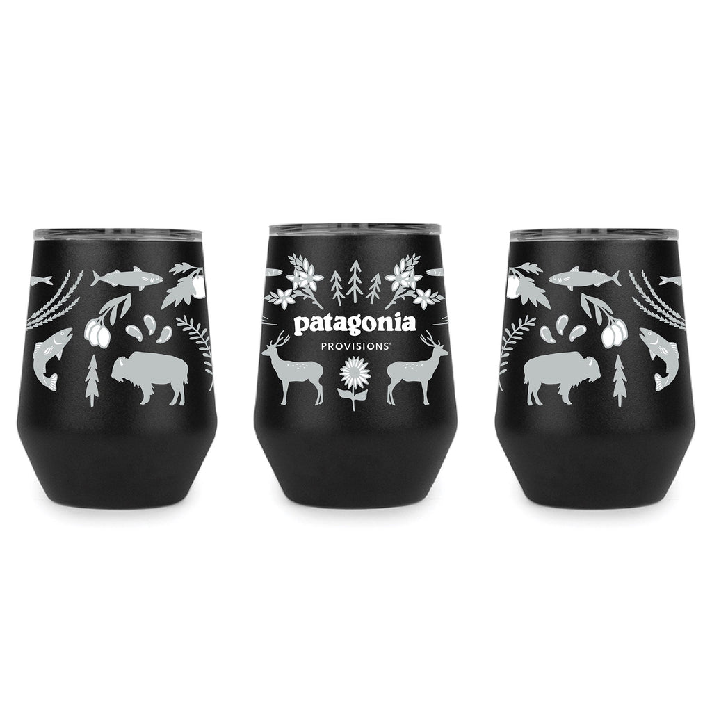 Flora and Fauna Wine Tumbler