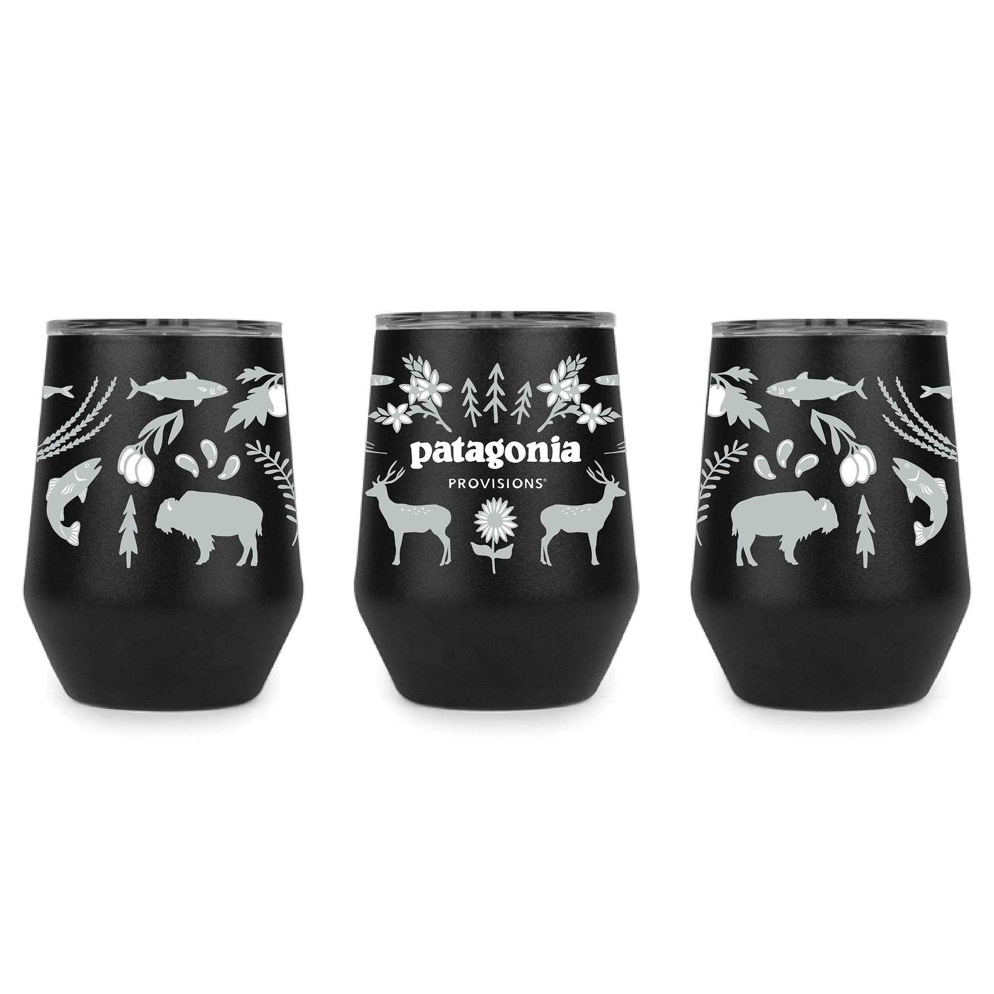 Flora and Fauna Wine Tumbler