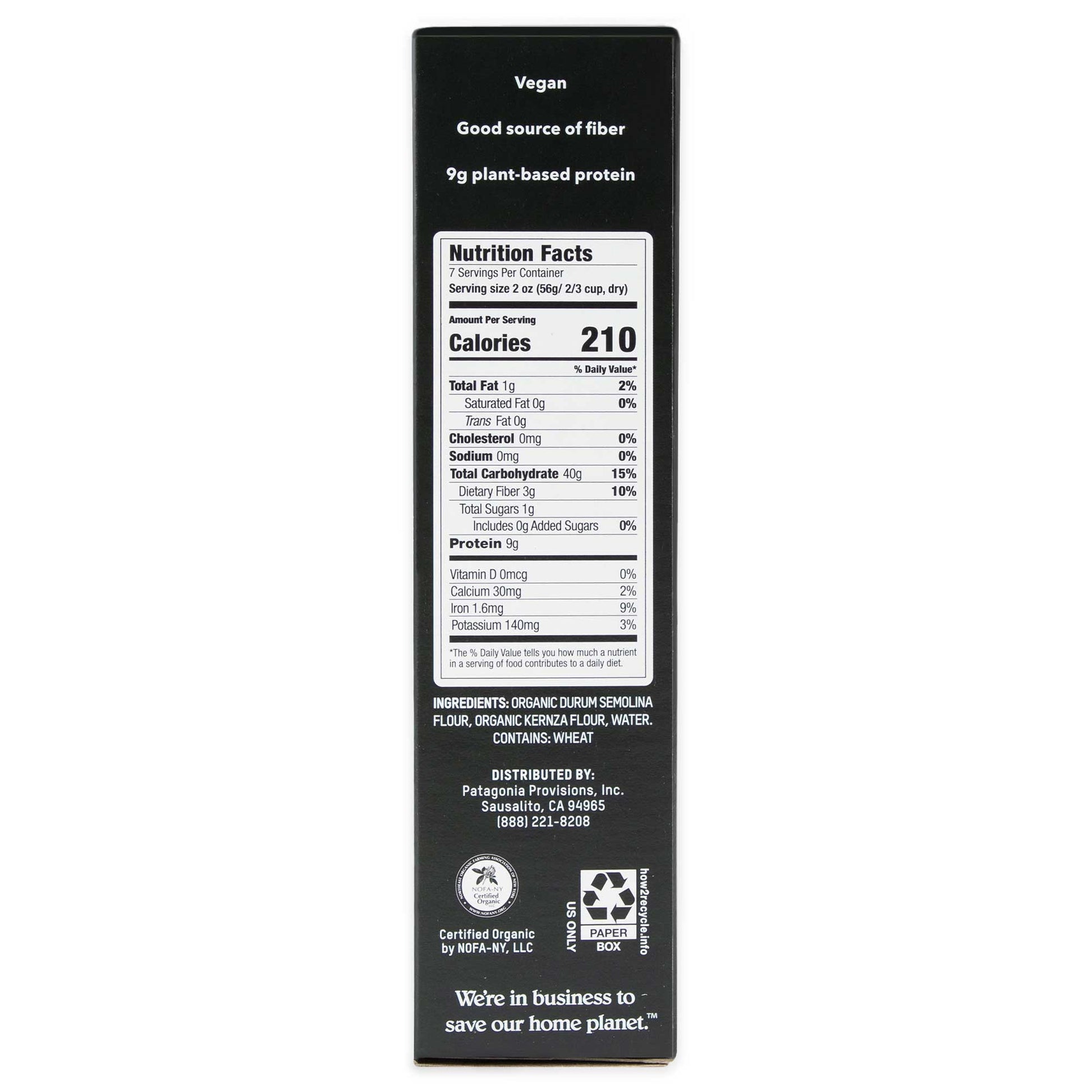 Organic Kernza® Fusilli