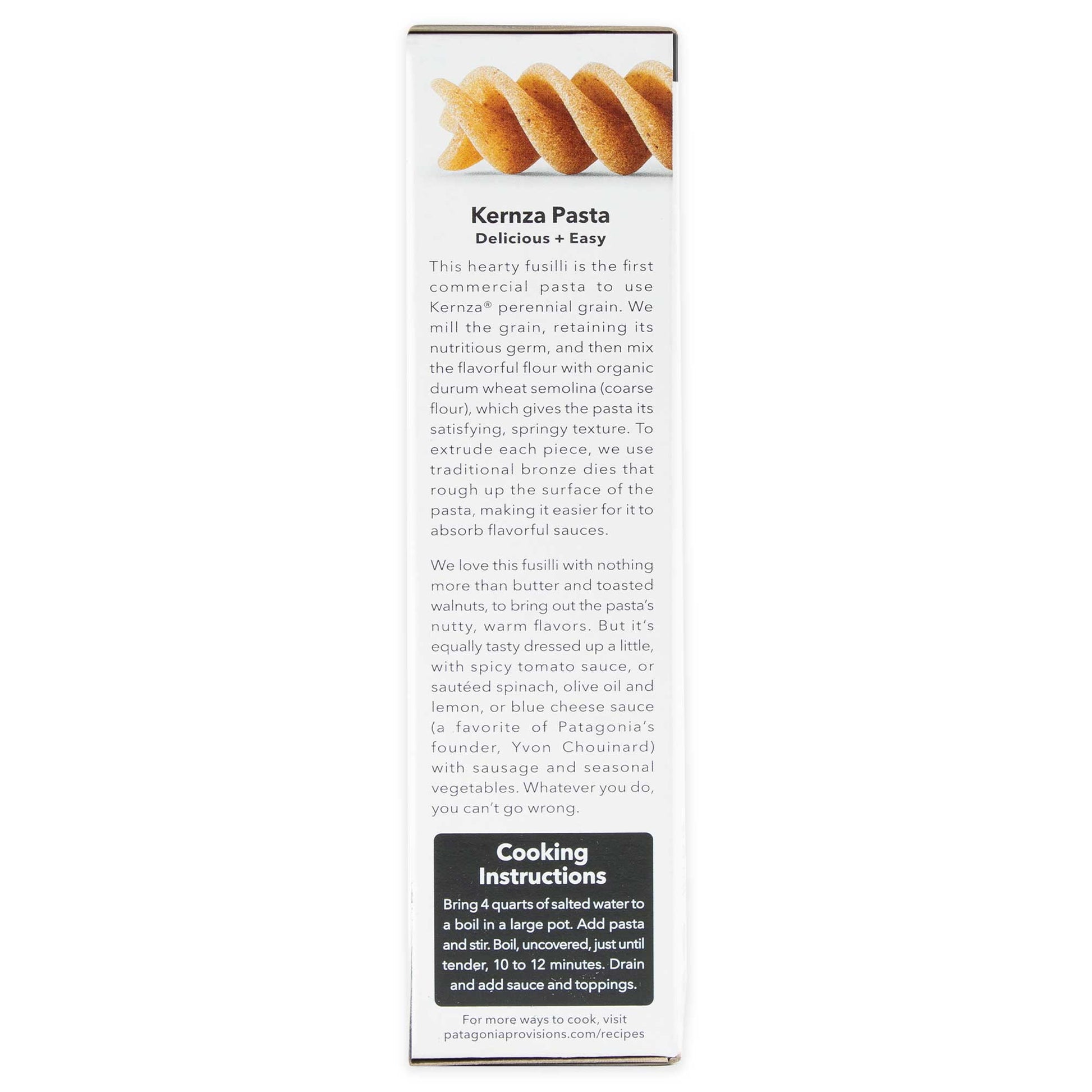 Organic Kernza® Fusilli