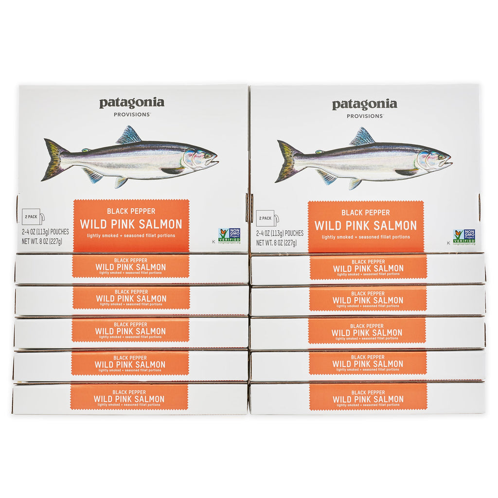 Wild Pink Salmon, Black Pepper