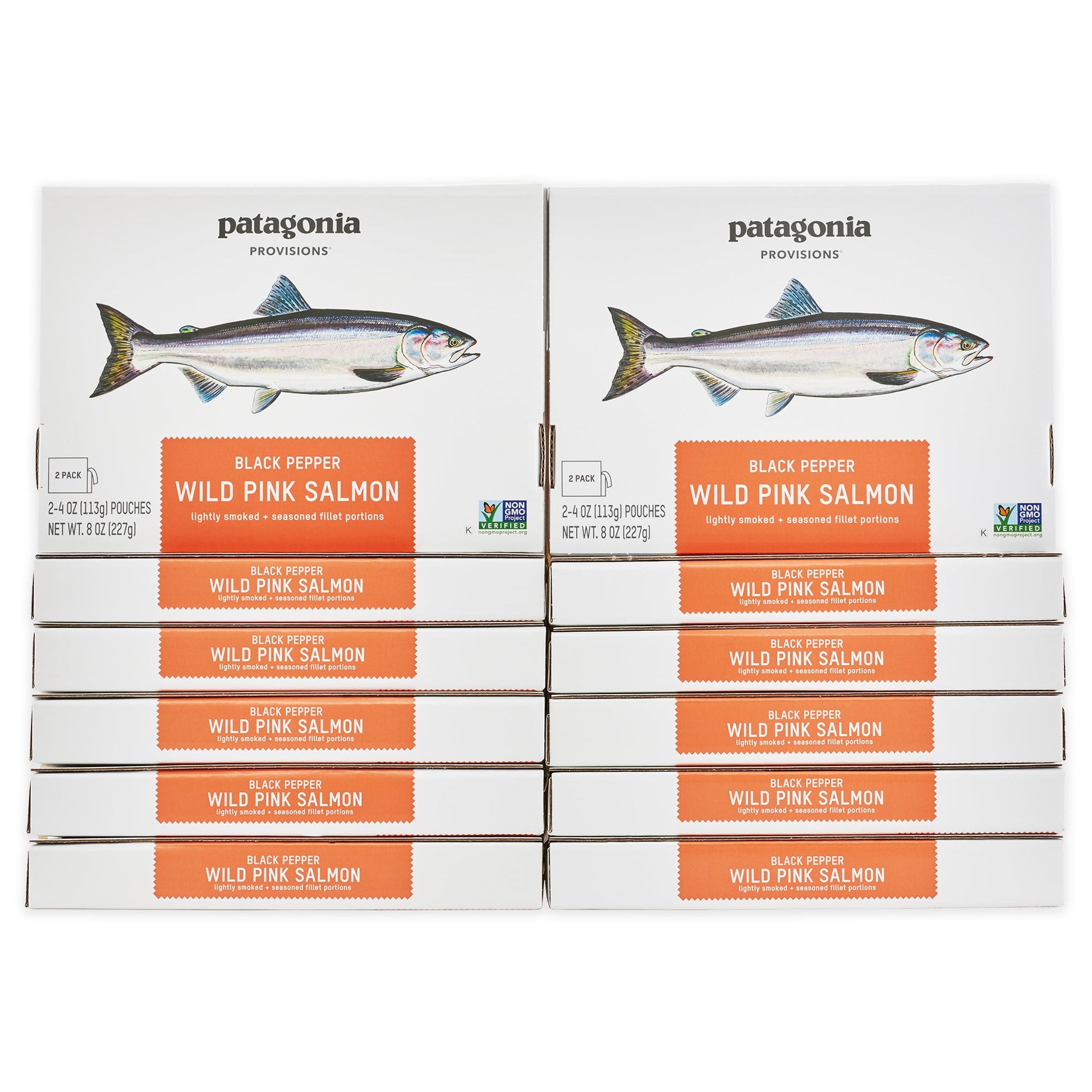 Wild Pink Salmon, Black Pepper