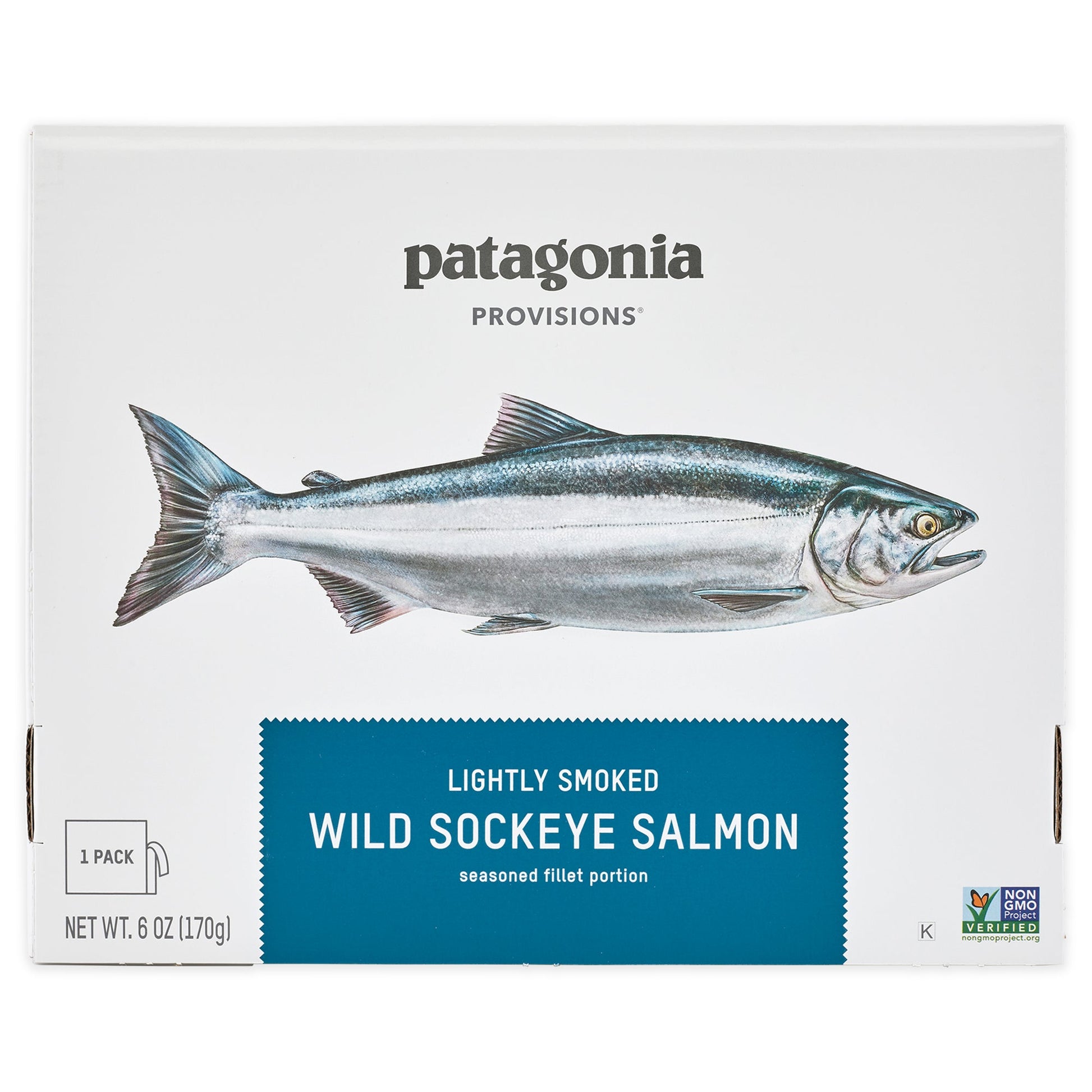 Wild Sockeye Salmon, Lightly Smoked