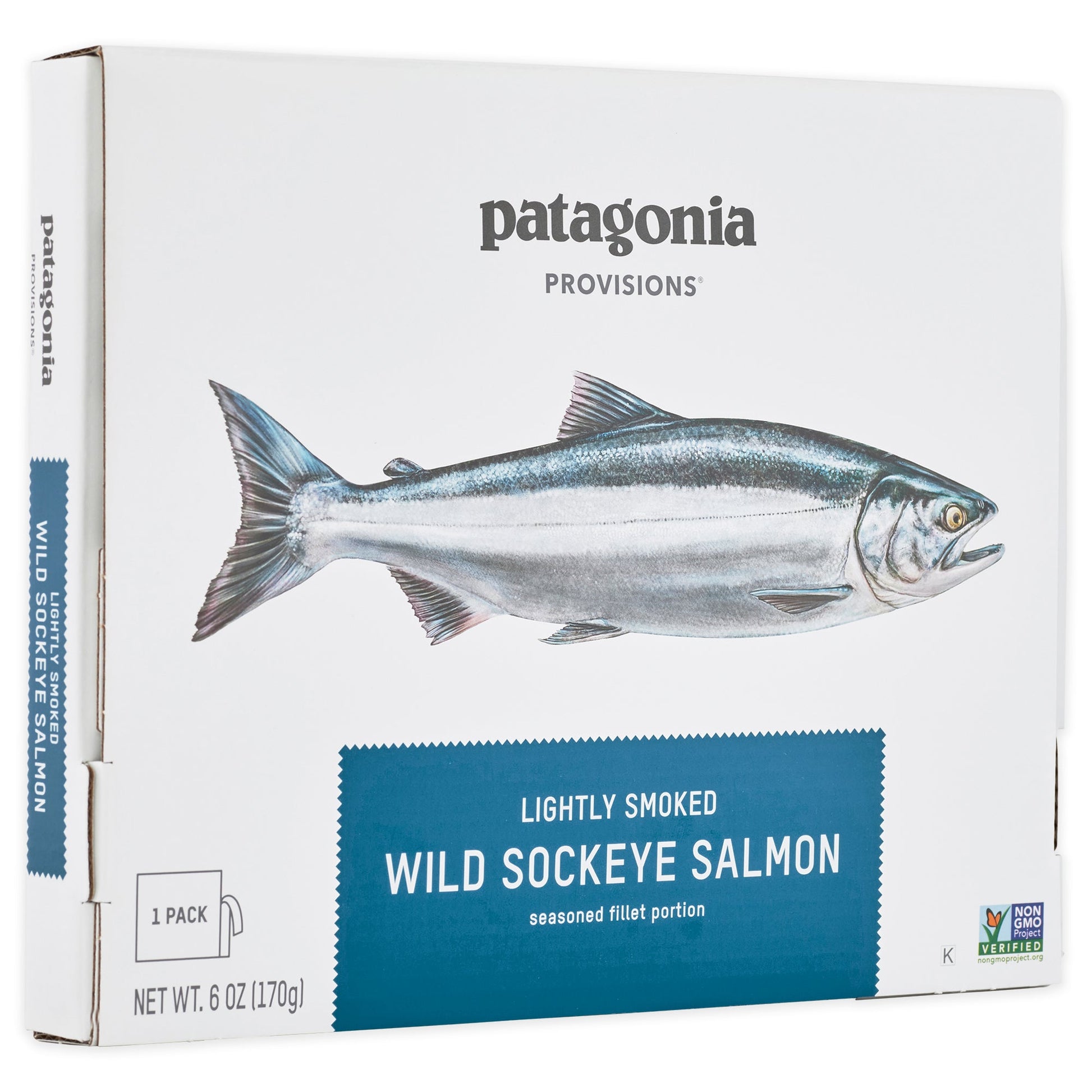 Wild Sockeye Salmon, Lightly Smoked