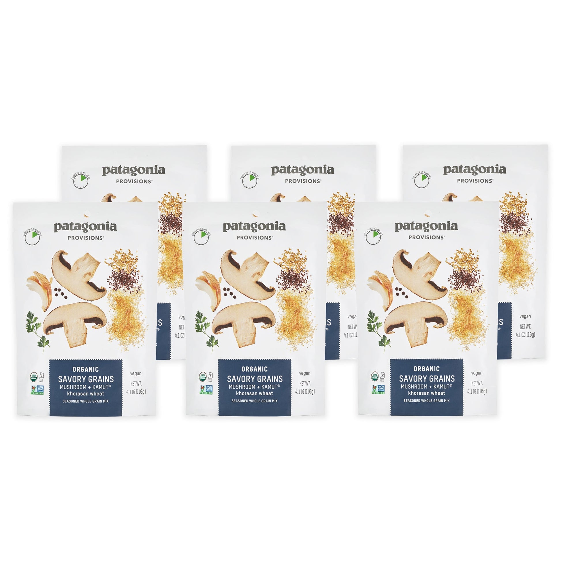 Organic Mushroom + KAMUT® Khorasan Wheat Savory Grains