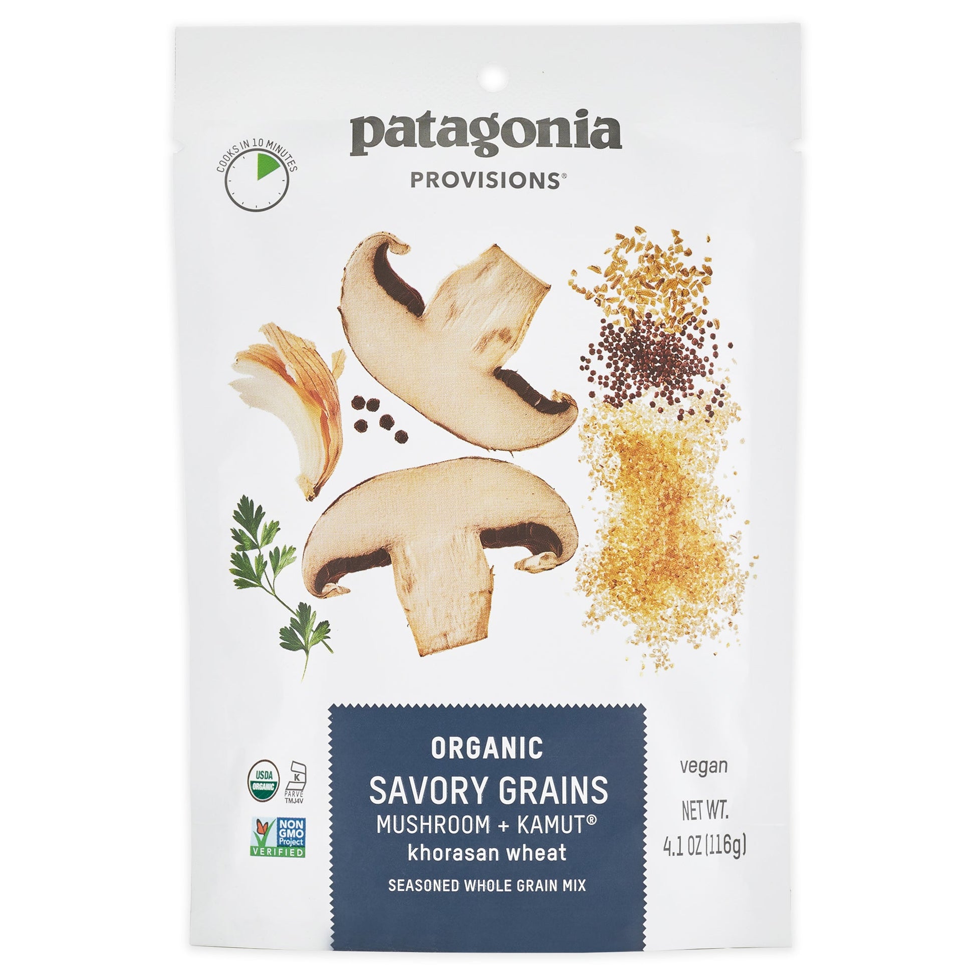 Organic Mushroom + KAMUT® Khorasan Wheat Savory Grains