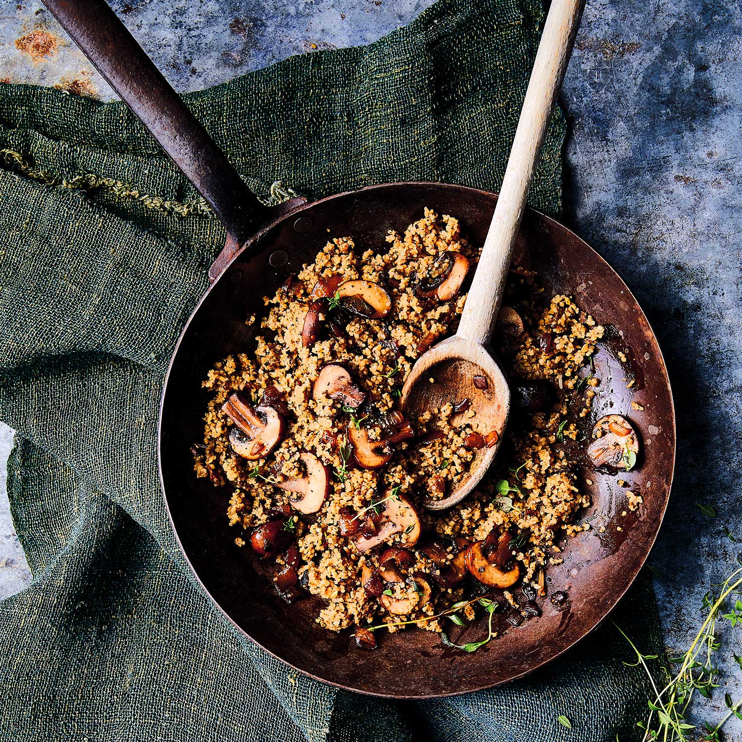 Organic Mushroom + KAMUT® Khorasan Wheat Savory Grains