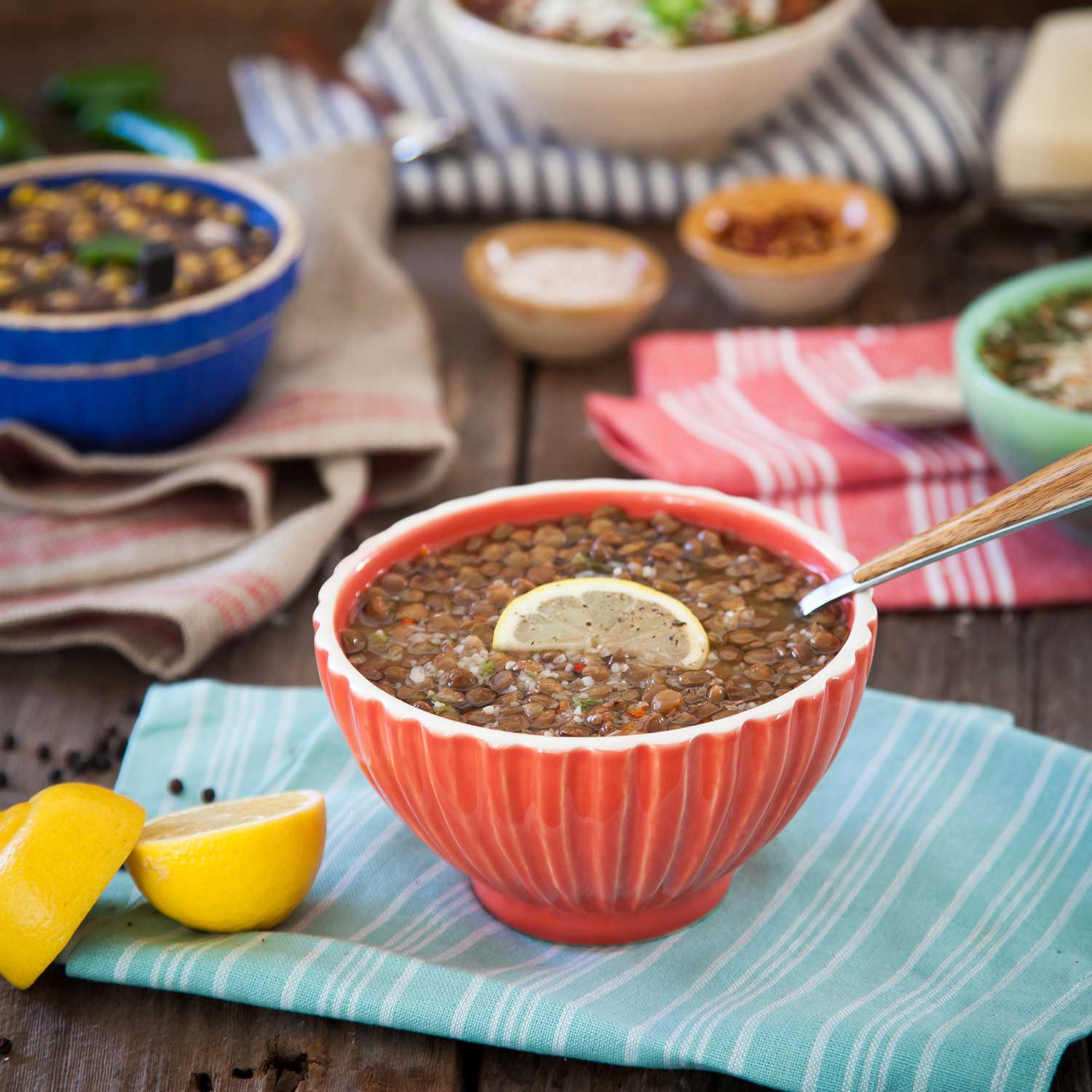 Organic Green Lentil Soup