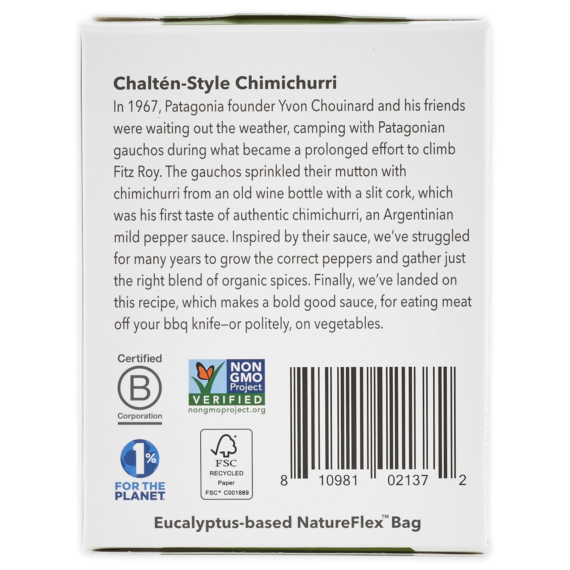Organic Chimichurri Spice Blend